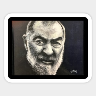 Saint Padre Pio Sticker